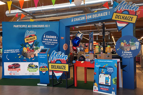 Stand Action nationale Delhaize