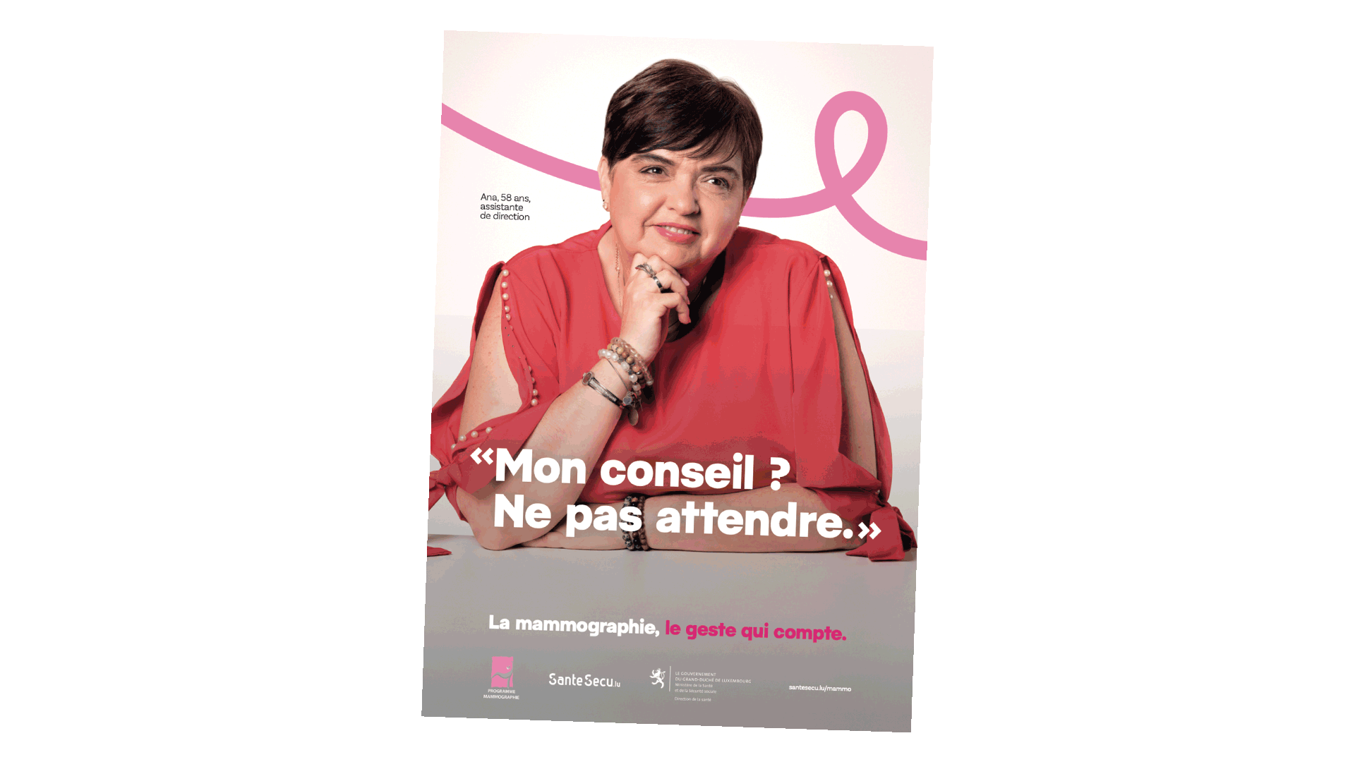 « Mon conseil ? Ne pas attendre. » Ana, 58 ans, assistante de direction